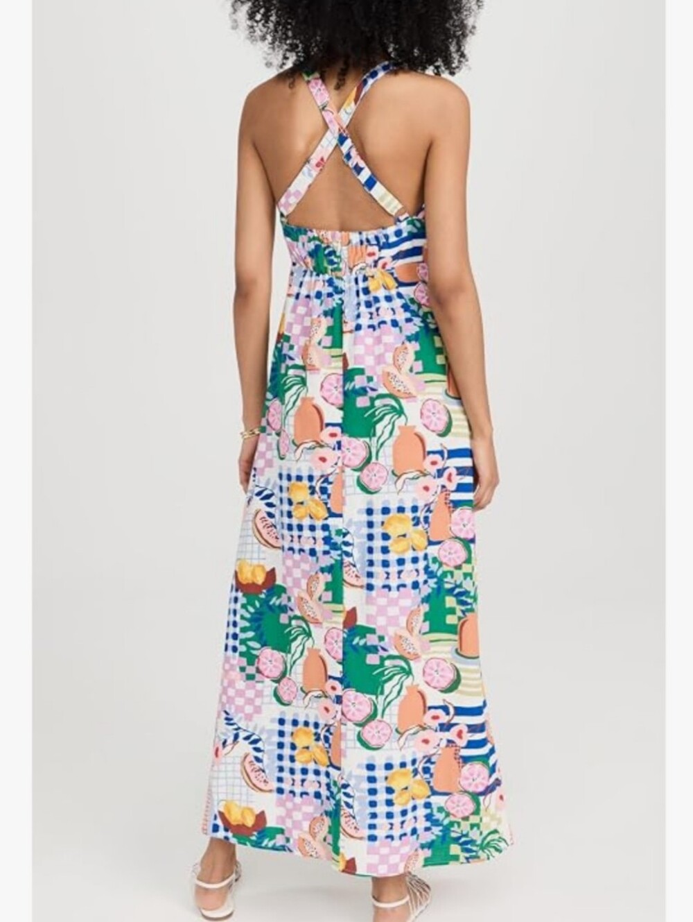 Minkpink Al Fresco Midi Dress - Picnic Print - Picture 8 of 11